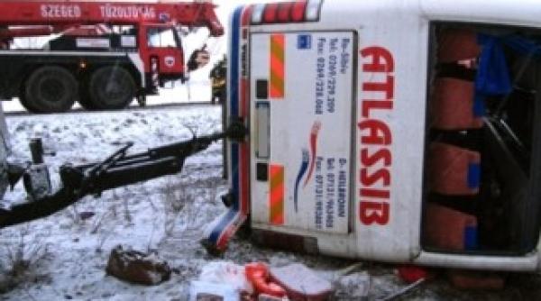 o persoana care fusese ranita grav in accidentul din ungaria a murit la spital mti