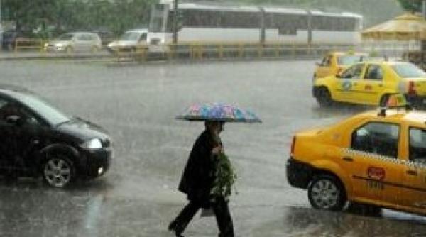 anm cod galben de ploi si intensificari ale vantului de marti de la pranz pana miercuri seara