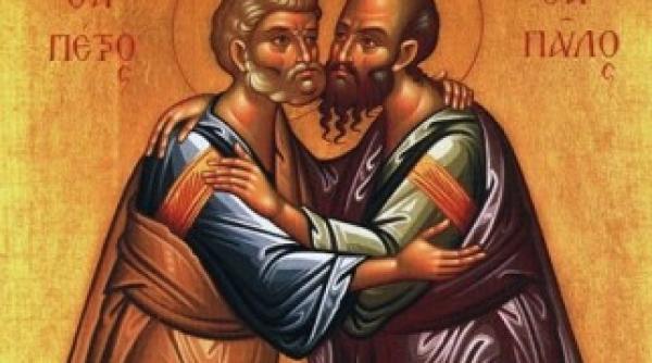 peste 260 000 de romani isi serbeaza miercuri onomastica de sfintii petru si pavel