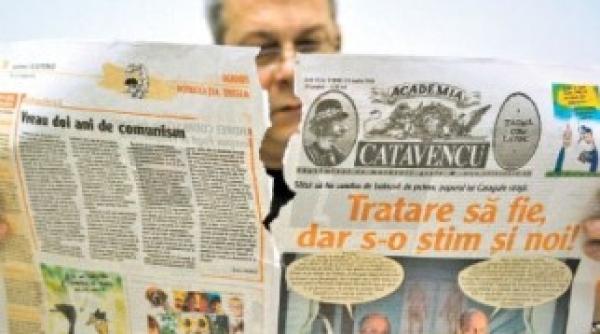 de miercuri pentru prima data dupa 1990 academia catavencu catavencii si kamikaze trei reviste de umor pe piata