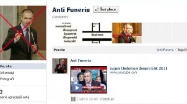 ministrul educatiei daniel funeriu demis pe facebook