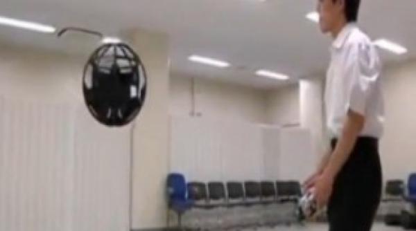 japonezii au inventat sfera zburatoare care gaseste supravietuitorii dezastrelor