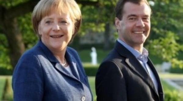 angela merkel si dmitri medvedev au discutat despre conflictul din transnistria
