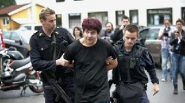 norvegia tanar arestat cu un cutit in apropierea premierului