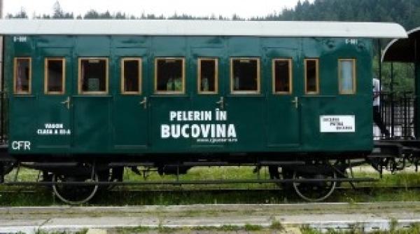 pelerin in bucovina cu trenul de epoca spre manastiri de sarbatoarea adormirii maicii domnului video