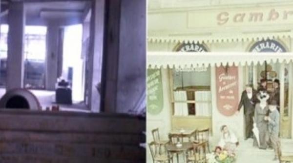 gambrinus beraria lui caragiale transformata de spaniolii de la hercesa in bloc de birouri