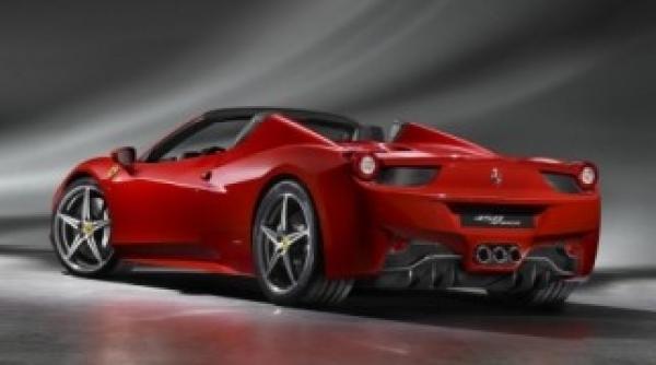 ferrari 458 spider prezentat oficial