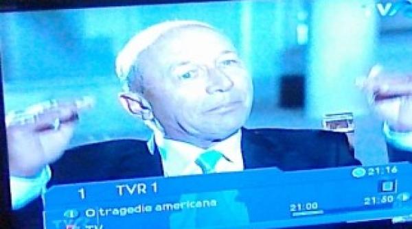 tvr ii pune eticheta lui traian basescu