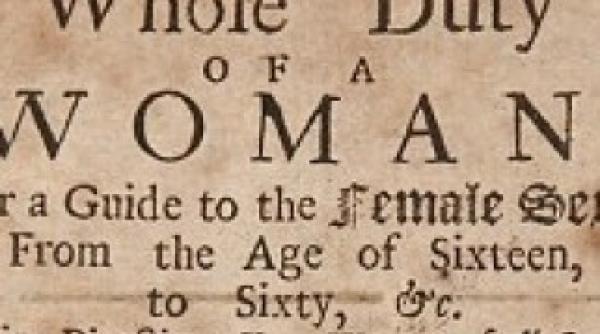 sfaturi pentru virgine sotii si vaduve de la 1740