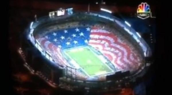 70 000 de spectatori formeaza steagul sua la debutul noului sezon nfl