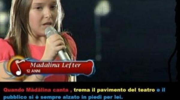 madalina lefter fetita minune in duet cu olivia newton john la rai uno