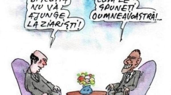 bancul zilei intalnire de foc intre basescu si obama