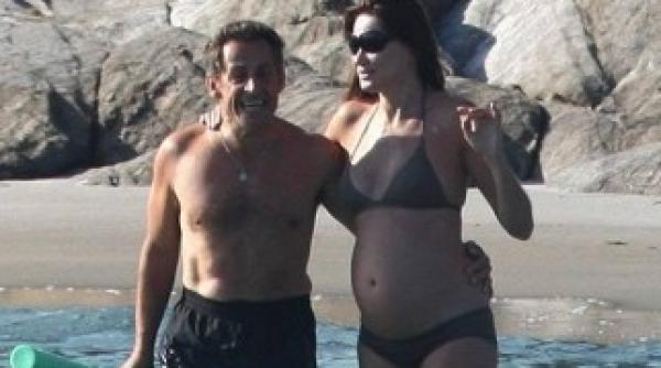 franta in asteptarea nasterii primului copil al cuplului sarkozy
