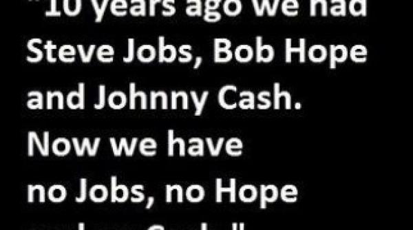 o postare geniala pe net despre mari personalitati in urma cu 10 ani si acum