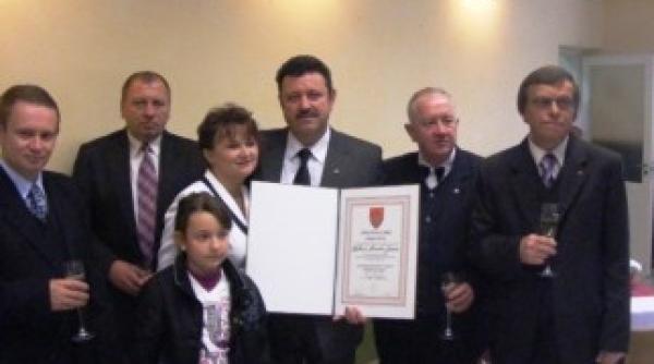 primarul aiudului cetatean de onoare al orasului maghiar gyomaendrod