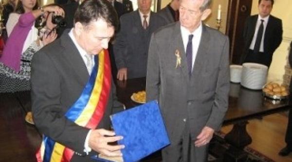 regele mihai cetatean de onoare al orasului techirghiol