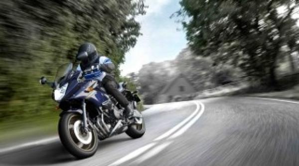 un motociclist prins pe dn 7 cu o viteza de 251 kmh