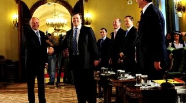 traian basescu se va intalni la ora 1800 cu o delegatie a fmi