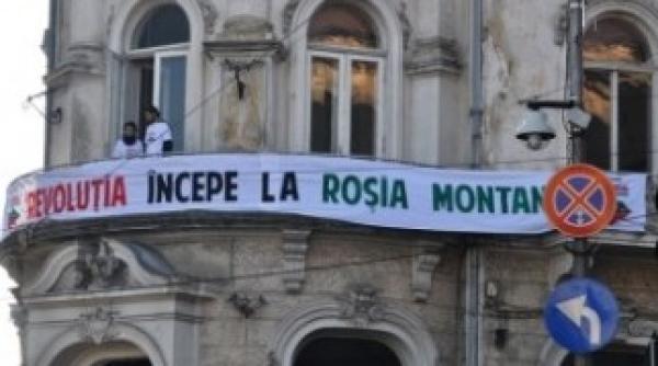 protestele anti rmgc din centrul clujului s au lasat cu patru arestari