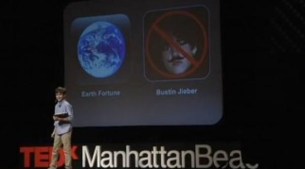 la 12 ani thomas suarez prezinta aplicatii pentru gadgeturi video