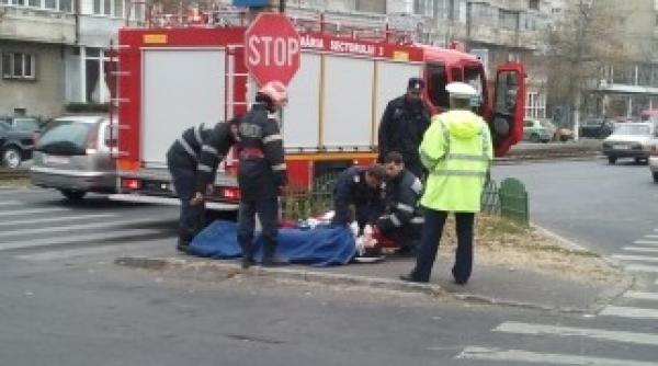 accident grav langa sectia 11 de politie din capitala galerie foto