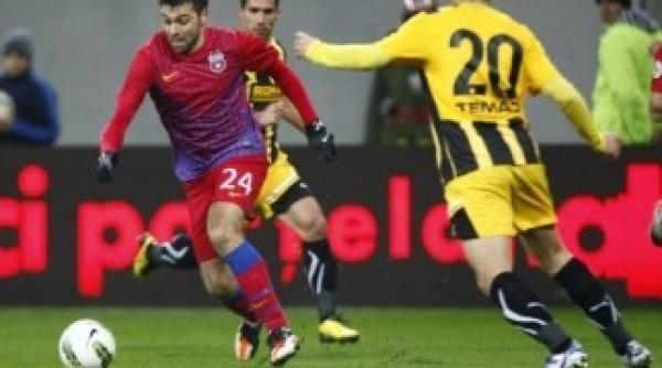 steaua bate dintr un penalty inventat de arbitrul bricheta