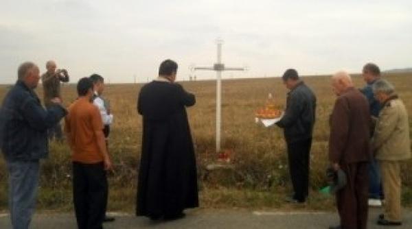 crucea de la buhusi inchinata legionarilor a fost daramata