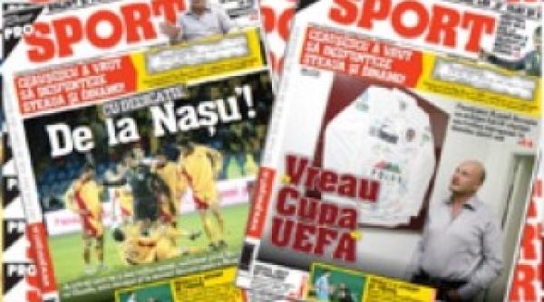 restructurari la pro sport deocamdata corectura