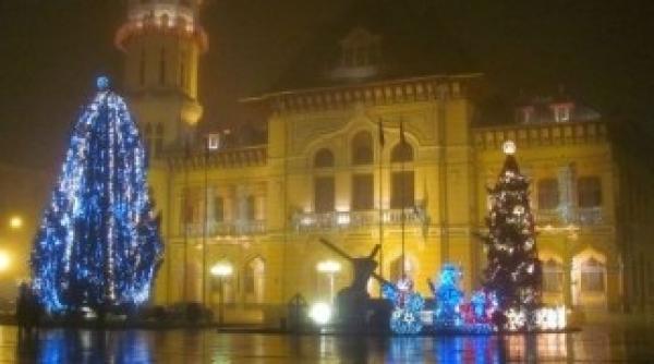 buzaul mai cu mot are doi brazi de craciun