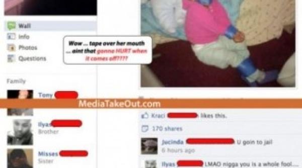 a postat pe facebook ca si a pedepsit fetita si risca sa ajunga dupa gratii