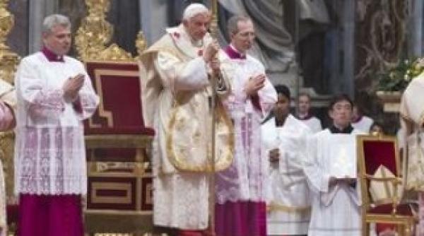 papa dedica ziua de anul nou educarii tinerilor viitorii constructori de pace