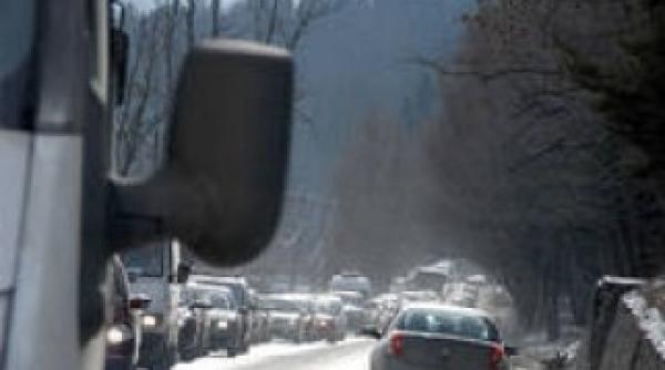 accesul spre poiana brasov a fost blocat