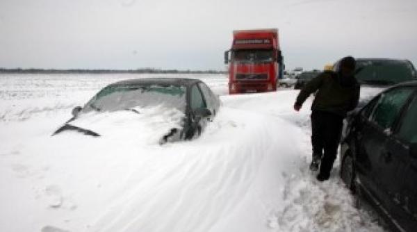 mai multe drumuri nationale sunt inchise pe a1 si a2 se circula greu
