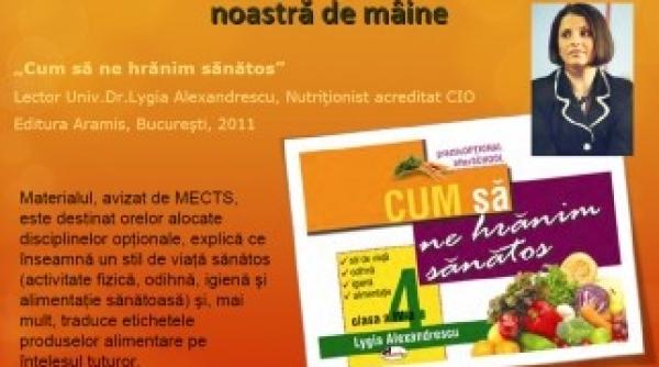 manual de nutritie pentru copii lansat in premiera in romania