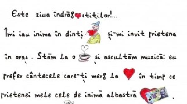 caricatura de ziua indragostitilor