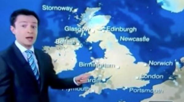meteo obscen la bbc p e vor cadea din cer in cantitati mari video