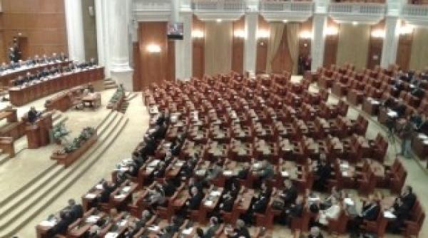 vezi ce contineau fluturasii anti basescu aruncati in parlament