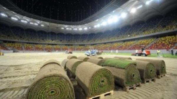 gazonul de pe arena nationala schimbat si conservat pentru finala europa league