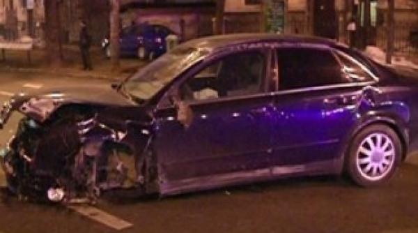 un sofer vitezoman nu a dorit sa si asume accidentul din piata romana