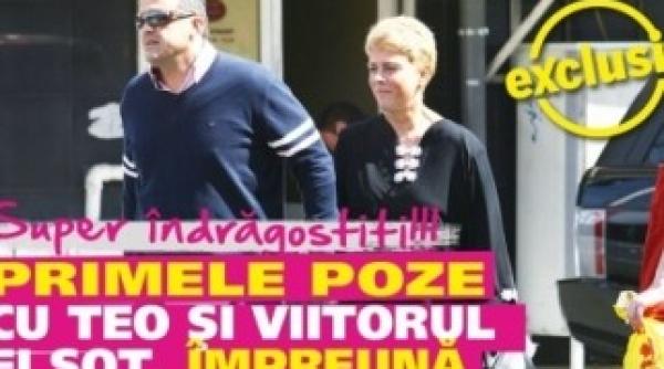 vezi primele imagini cu teo trandafir si viitorul ei sot