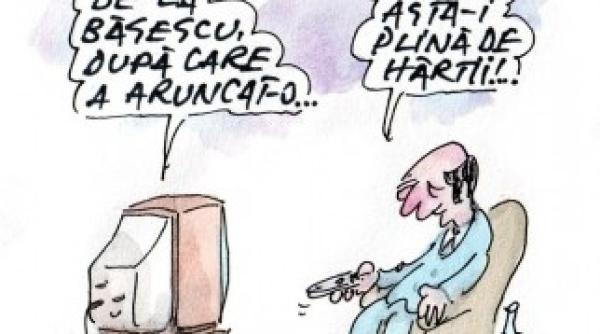 caricatura zilei 9 aprilie 2012