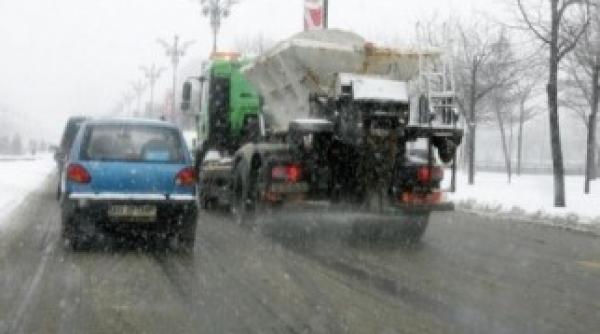 circulatia pe dn1 si dn1 a ingreunata din cauza zapezii dn2 si dn17 a inchise