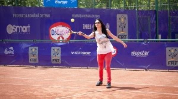 ellie white si bogdan borza au jucat tenis la dr oetker junior trophy