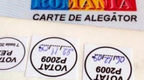 proiect romanii nu vor mai avea nevoie de carti de alegator la vot