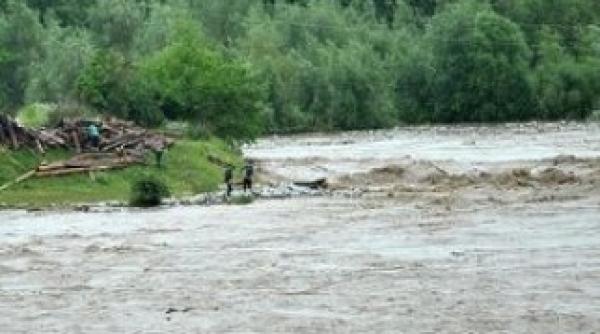 cotele de inundatii depasite pe raul negru