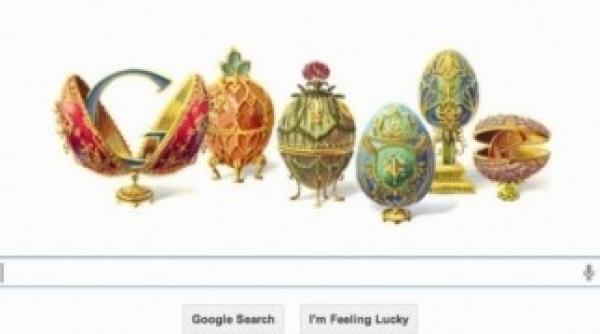 peter carl faberge omagiat de google printr un logo special video