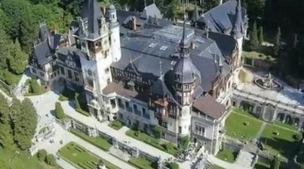 castelul peles frumusete celebra intr o filmare originala