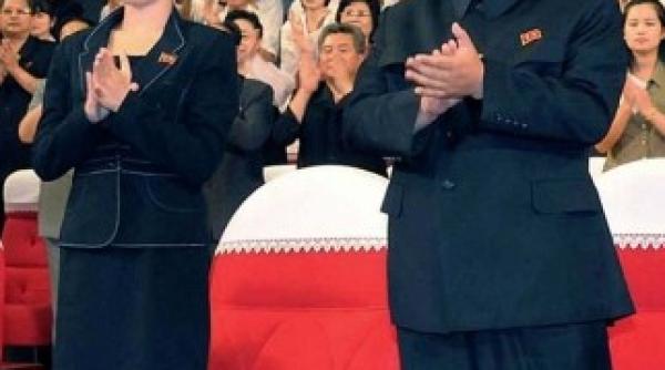 fosta cantareata actuala insotitoare a dictatorului nord coreean