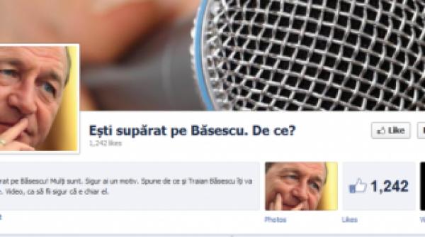 basescu raspunde contestatarilor pe facebook