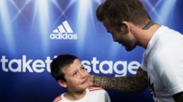 beckham a facut un copil sa planga afla aici motivul